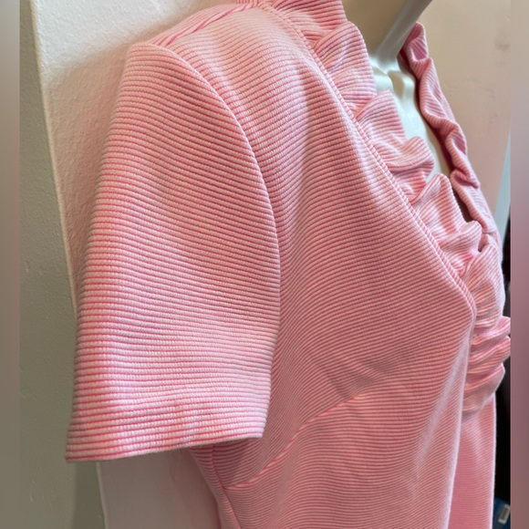RARE👚Lilly Pulitzer Tisbury Shift Dress in Prosecco Pink🌸Lucky Catch Stripe😍 - Picture 5 of 15
